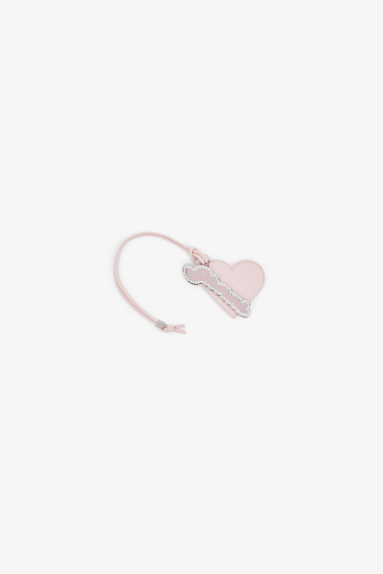 Bou Heart Mirror Grained Chalk Pink