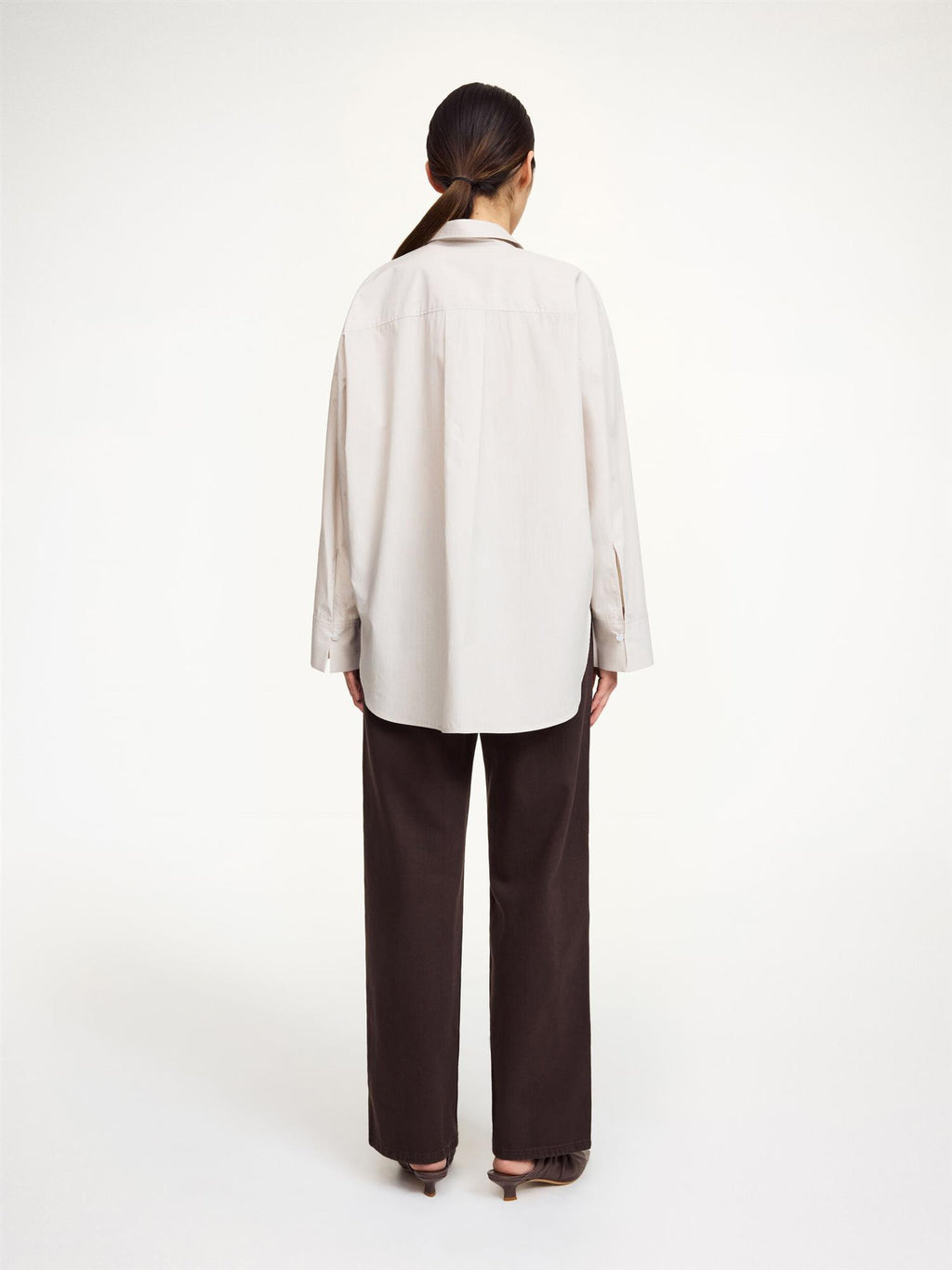 Derris organic cotton shirt Old Beige Class