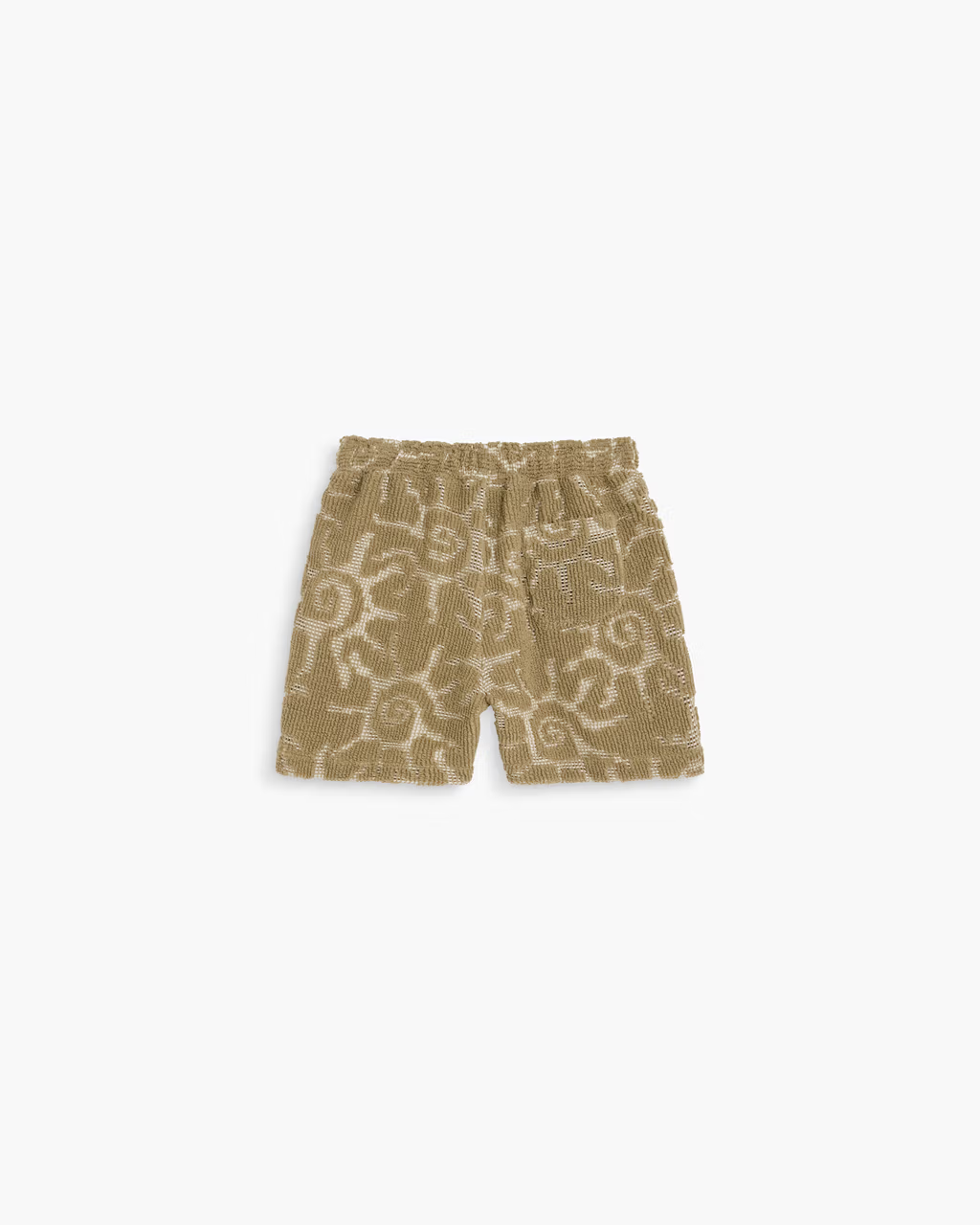 Sunero Porto knitted Crochet Shorts Beige