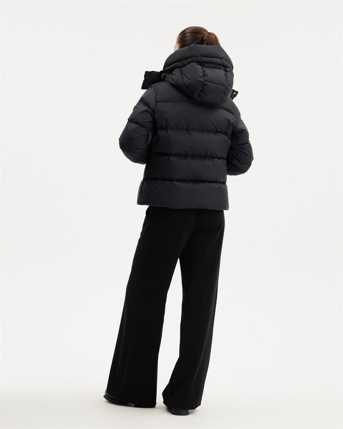 Stella Short Down Jacket Black