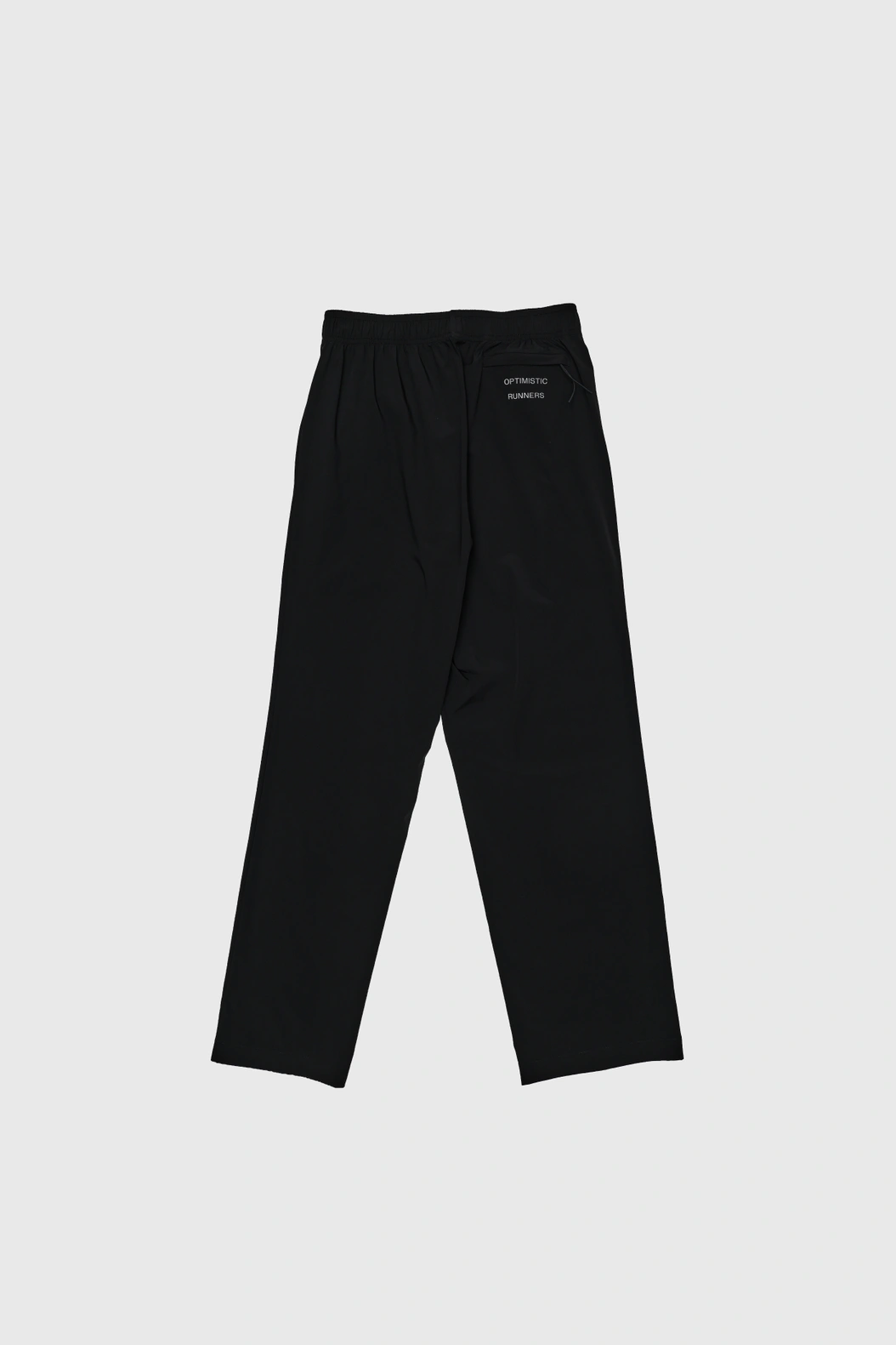 Side Striped Wide Pants Black