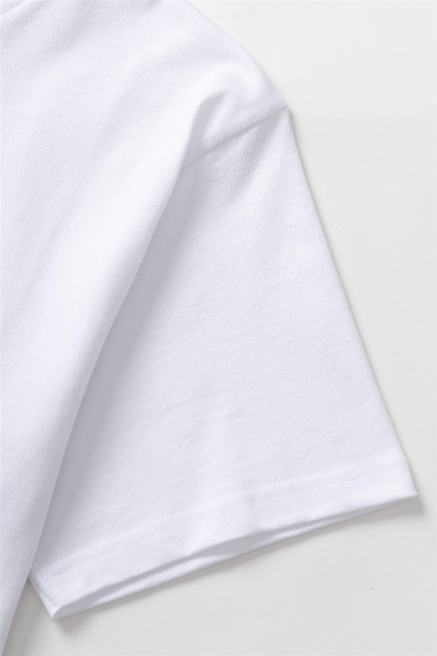 Home Comforts Chest Print T-shirt White