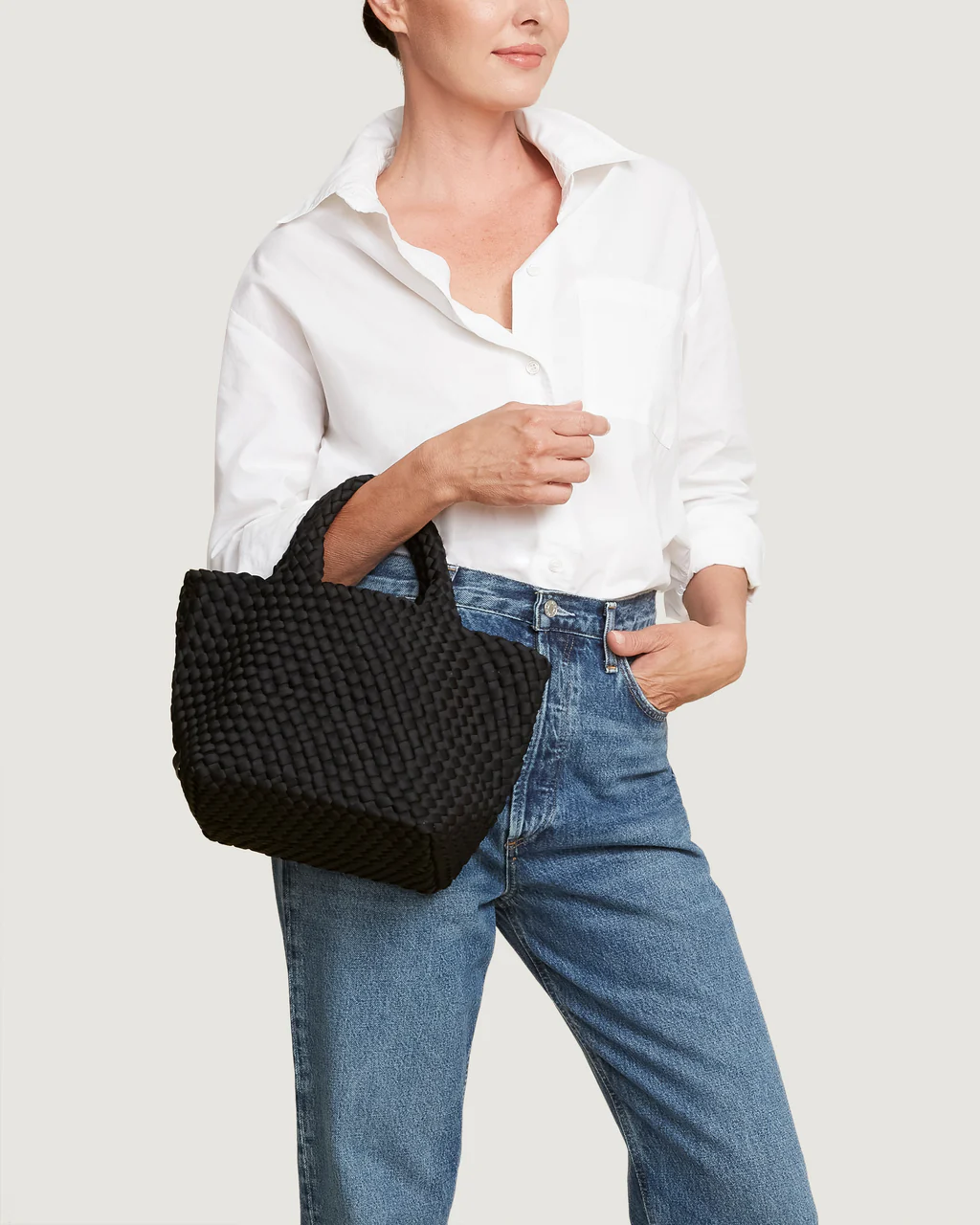 St Barths Small Tote Onyx Black