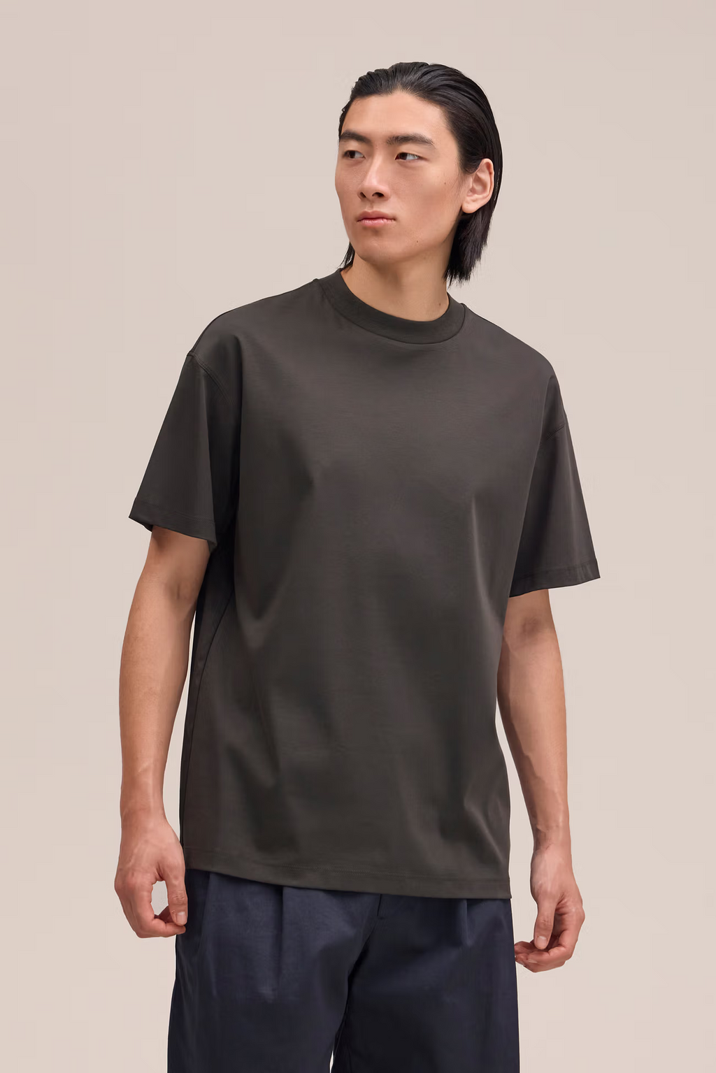 Lionel Mercerized Cotton T-shirt 3525 Dark Army