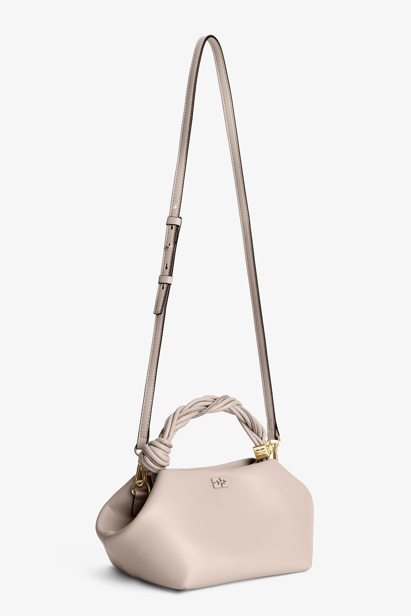 Ganni Bou Bag Small Oyster Gray