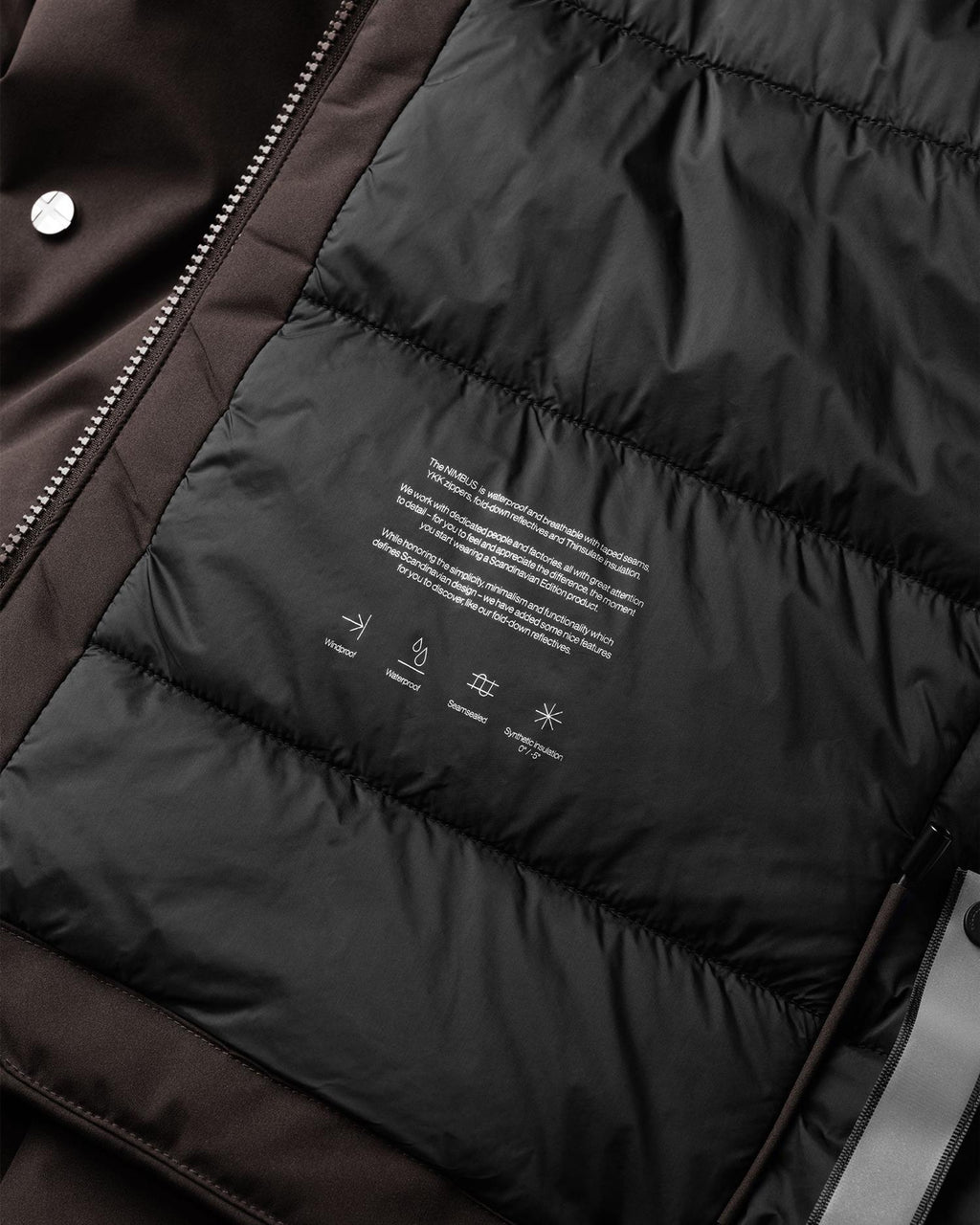 Nimbus Jacket After Dark Brown