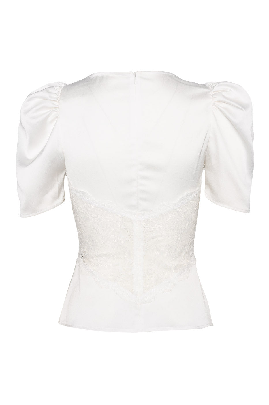 Francis Lace Top White