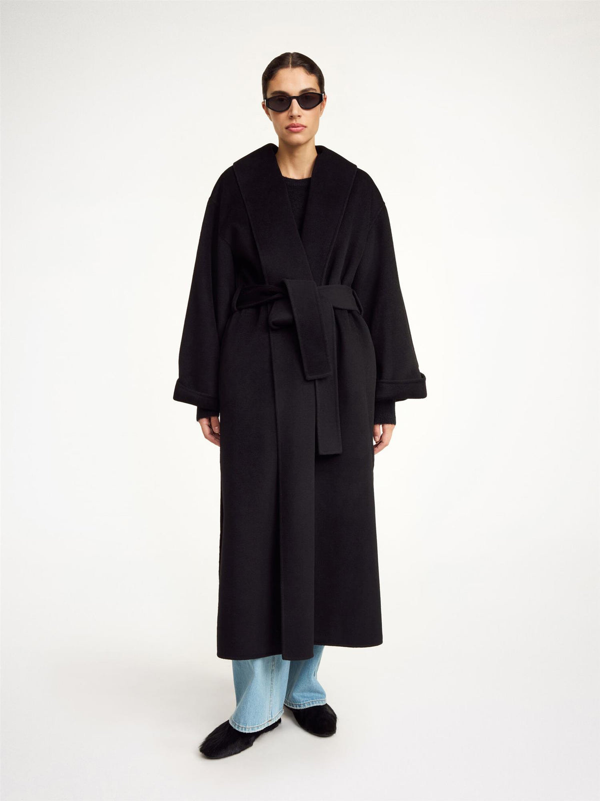 TRULLEM Wool COAT BLACK