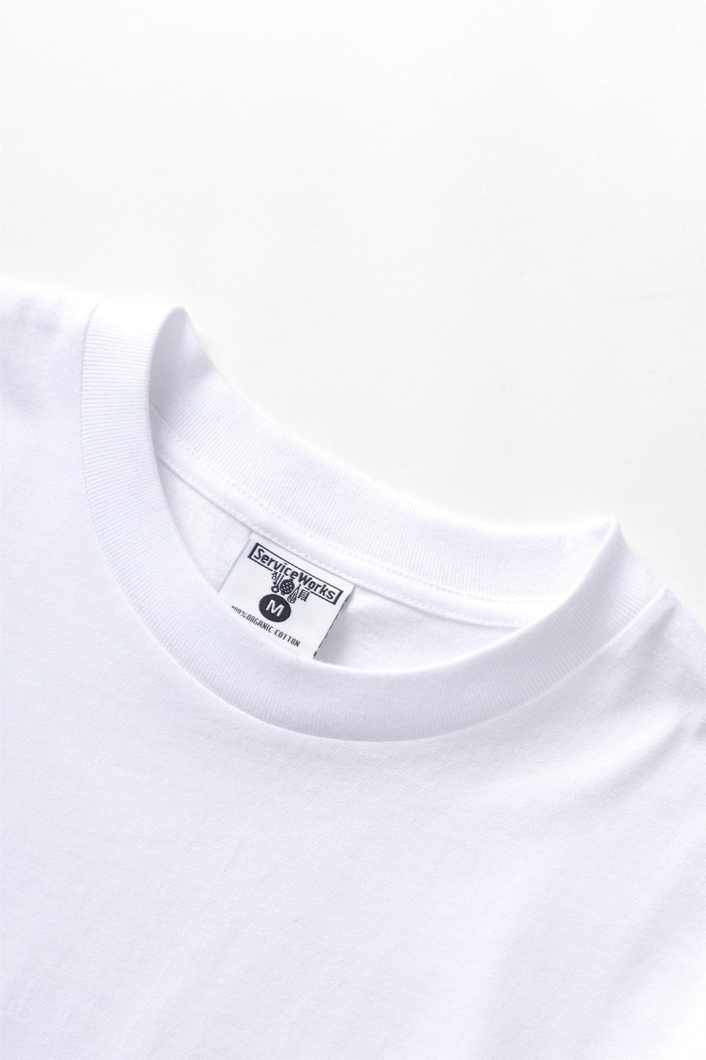 Home Comforts Chest Print T-shirt White