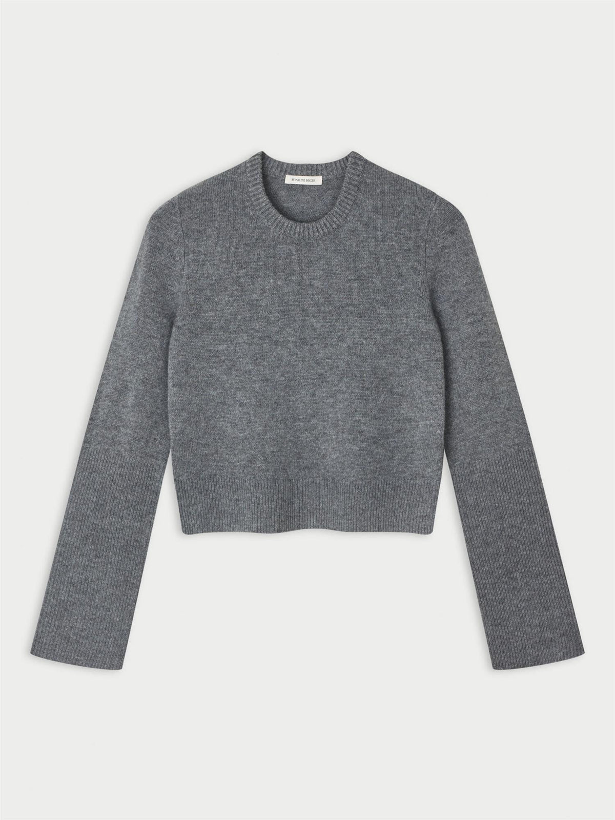 HANNAH Wool Sweater Grey Melange