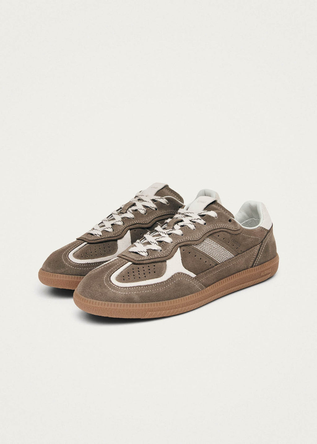 TB.490 Leather Sneakers Rife Taupe