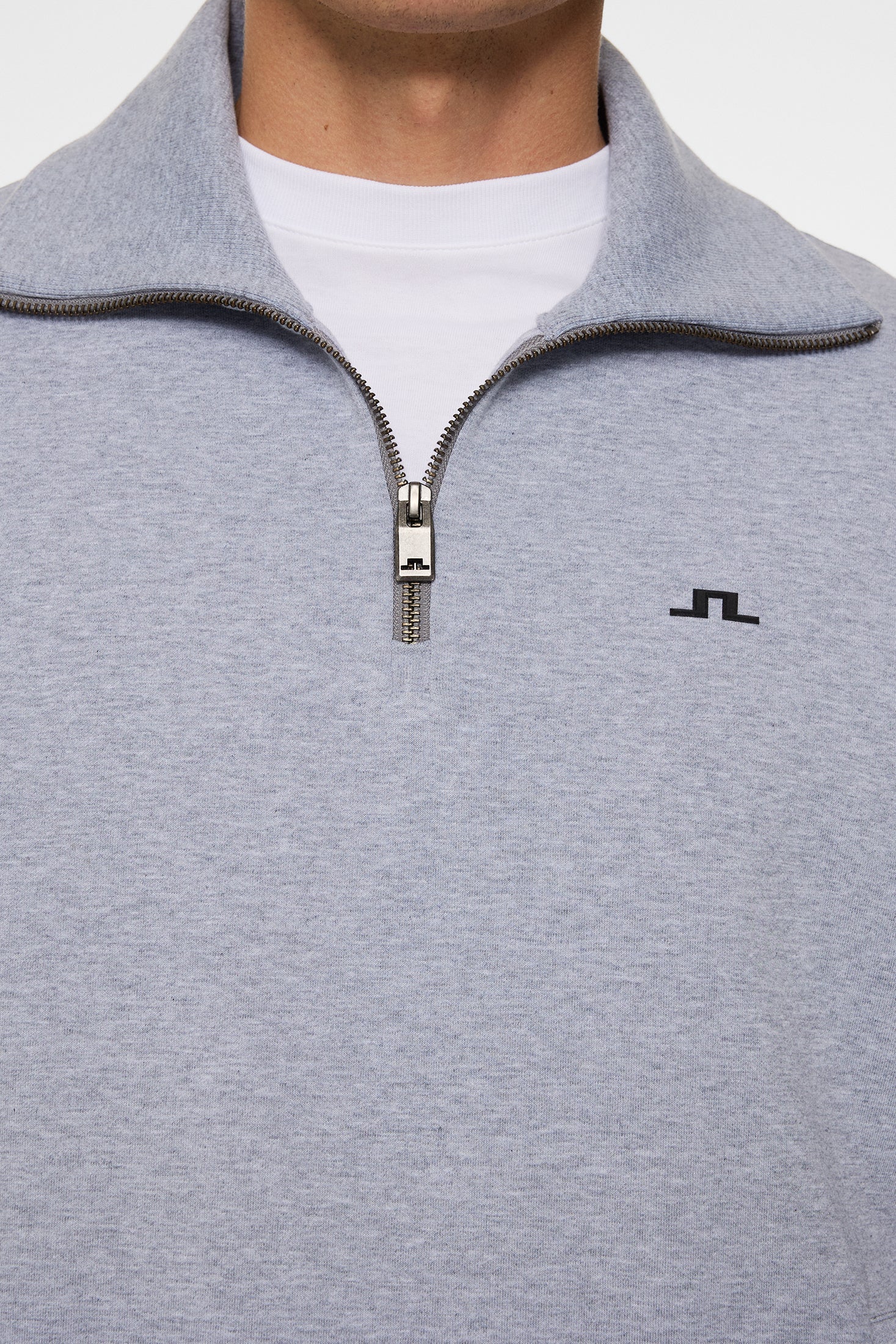 Callan half-zip sweatshirt Medium Grey Melange