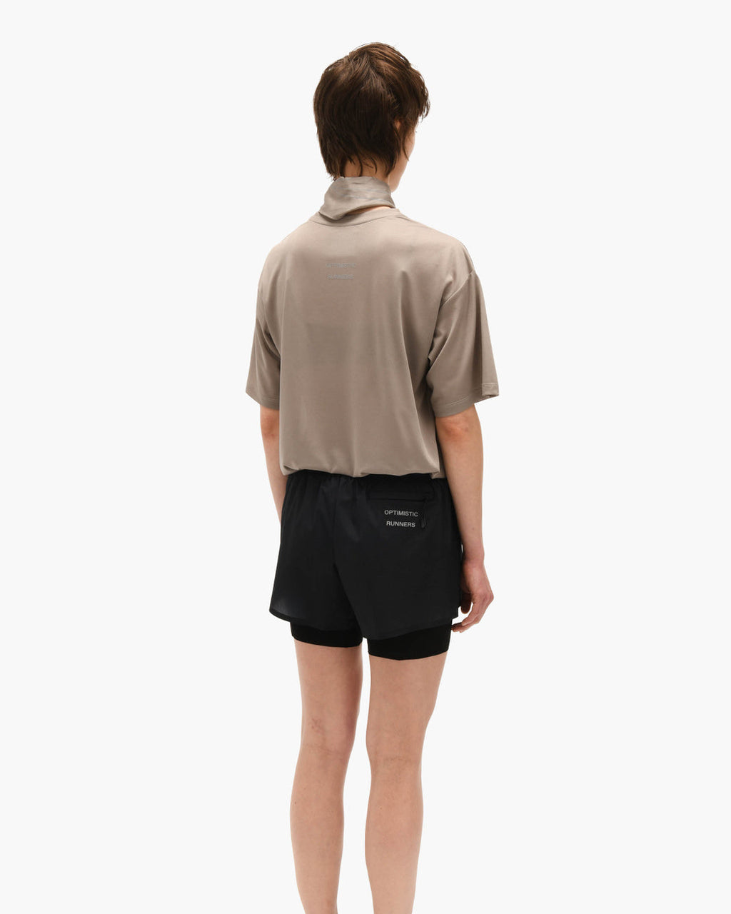 Layered Shorts BLACK