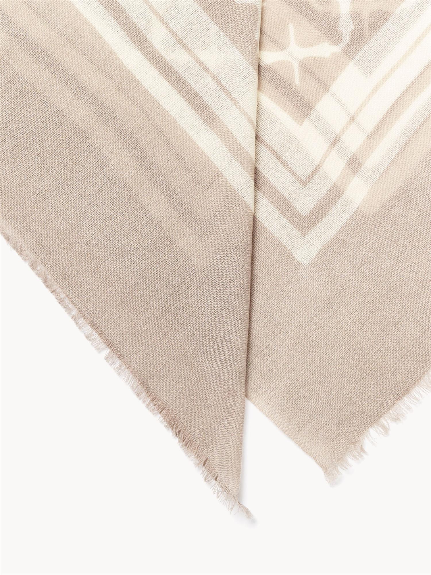 CORNELIS Wool Scarf Feather
