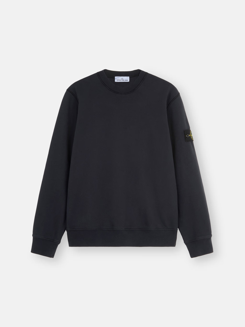 ORGANIC COTTON FLEECE SWEATSHIRT NAVY BLUE