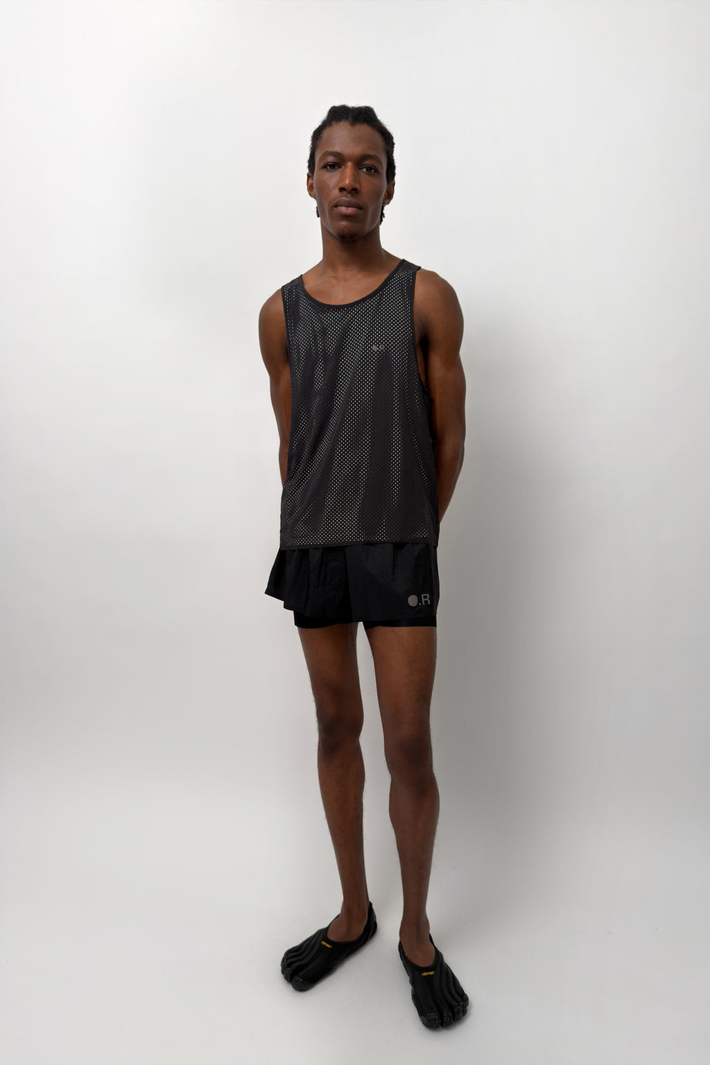 Layered Shorts BLACK