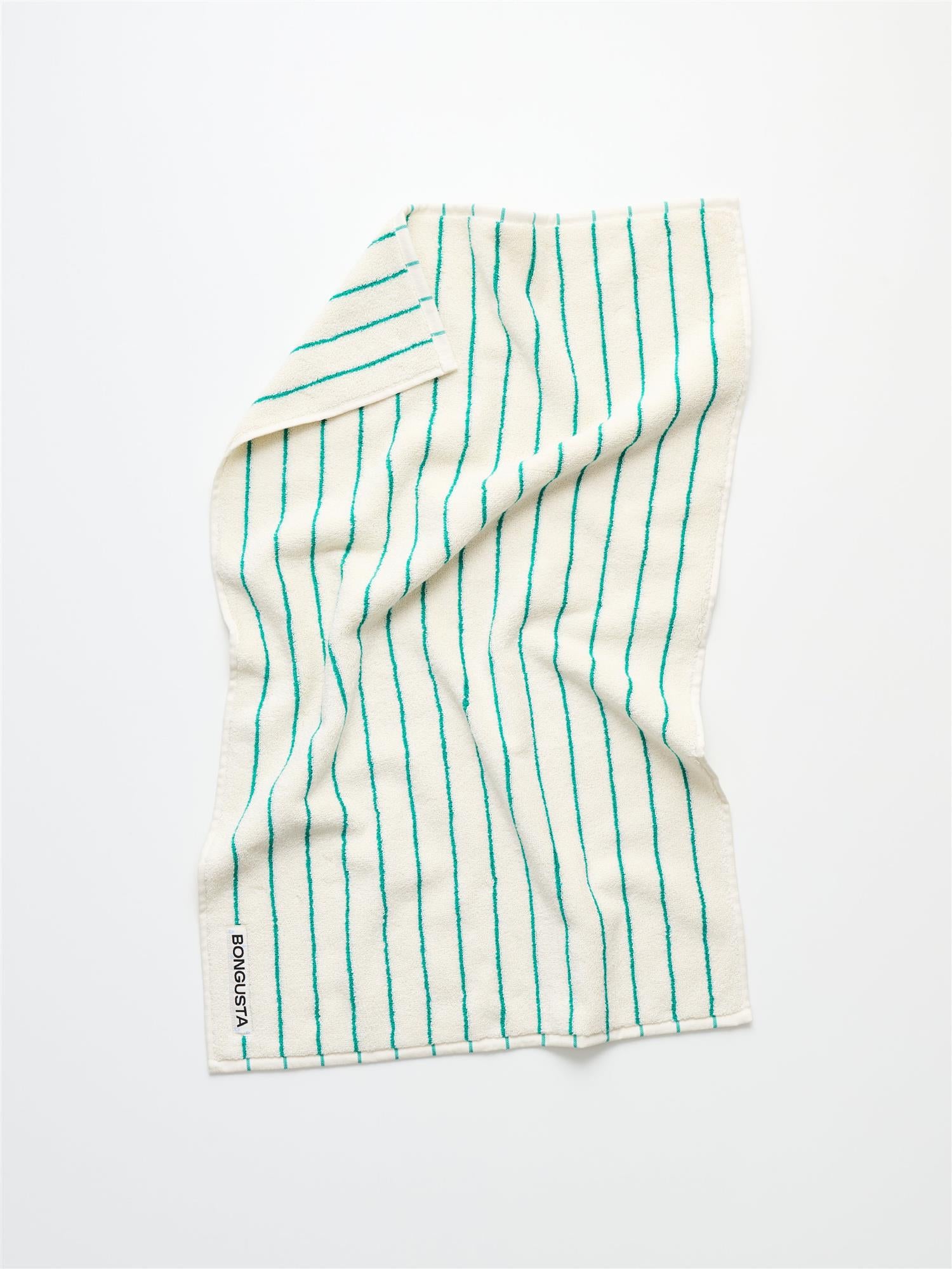 NARAM Hand TOWEL 50x80cm pure white/grass