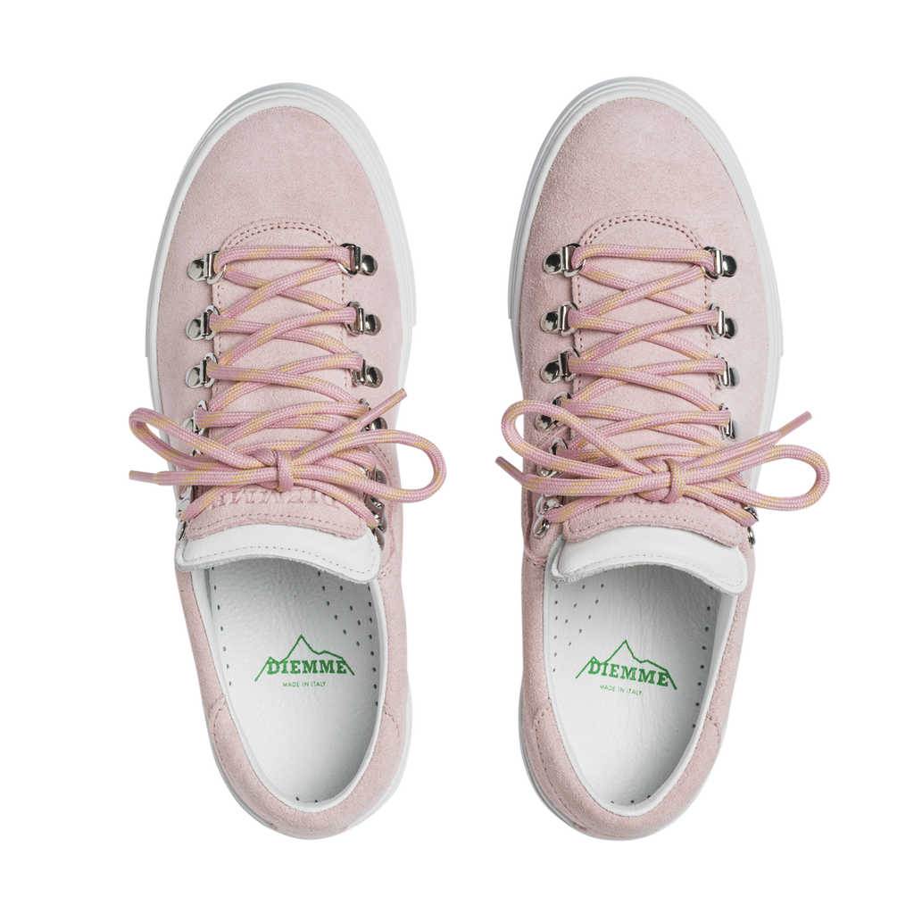 MAROSTICA LOW SUEDE PLATFORM BUBBLEGUM PINK