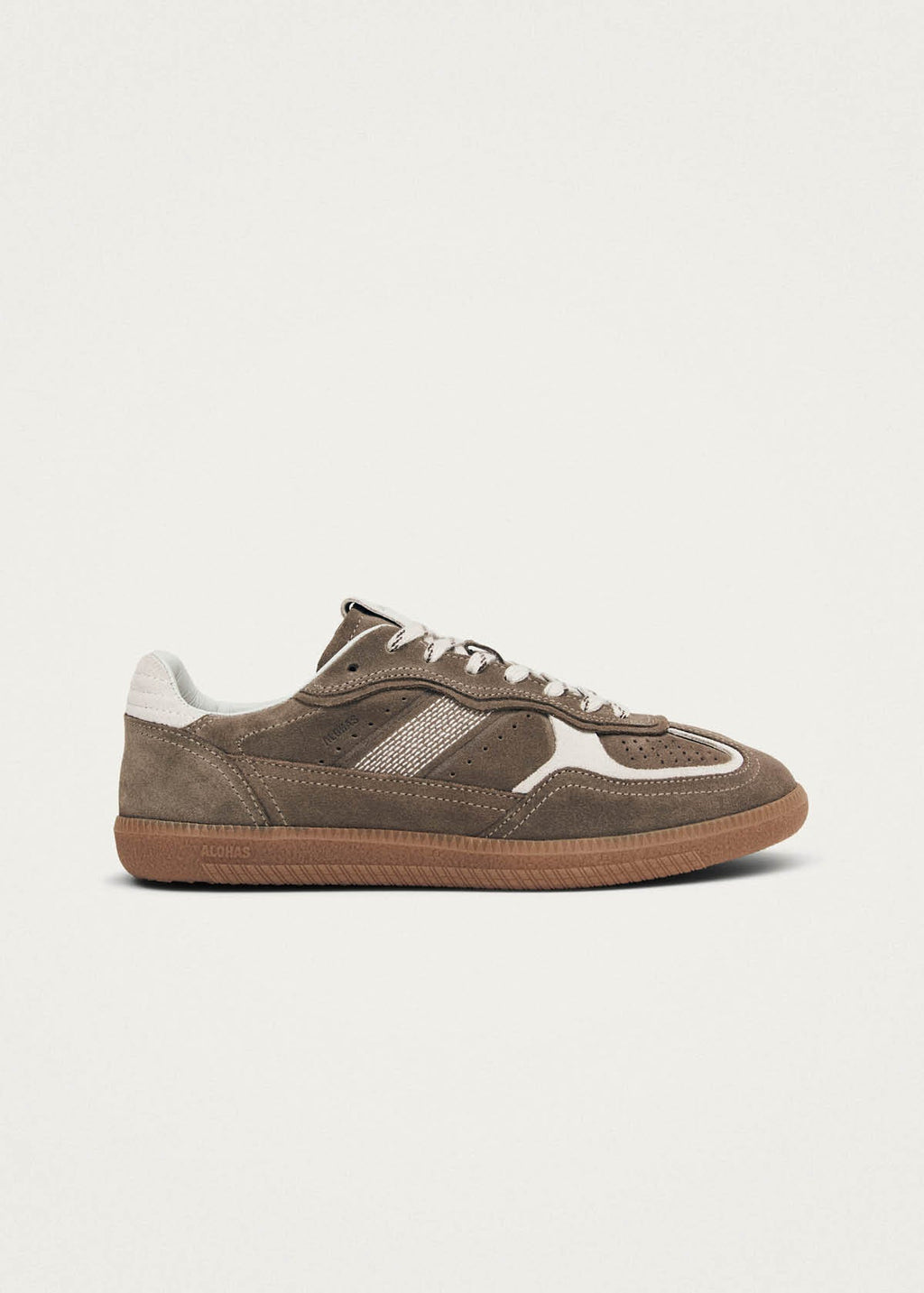 TB.490 Leather Sneakers Rife Taupe