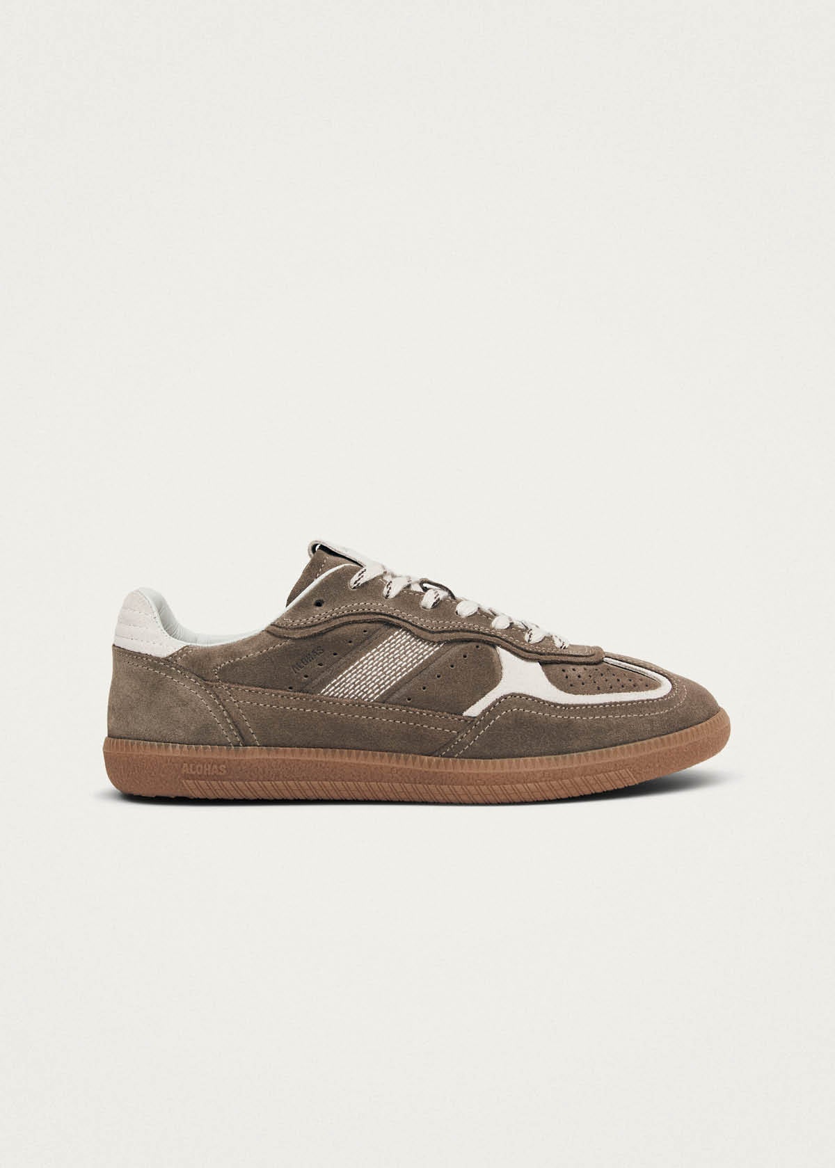 TB.490 Leather Sneakers Rife Taupe