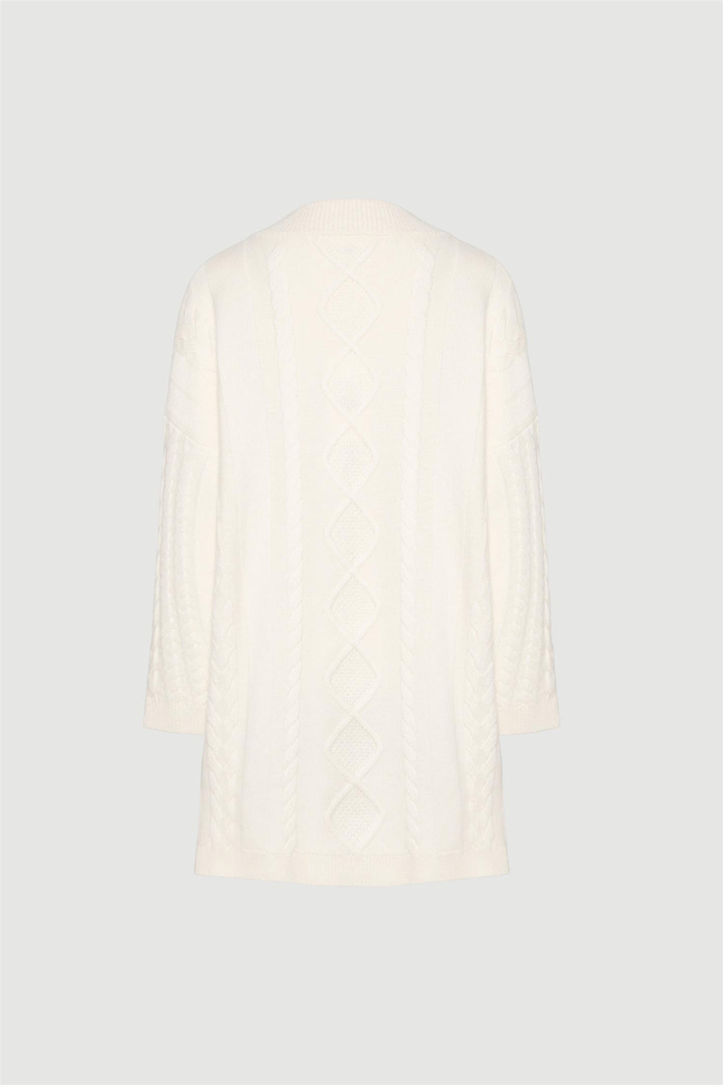 Hovden Wool Cableknit Sweater Cream