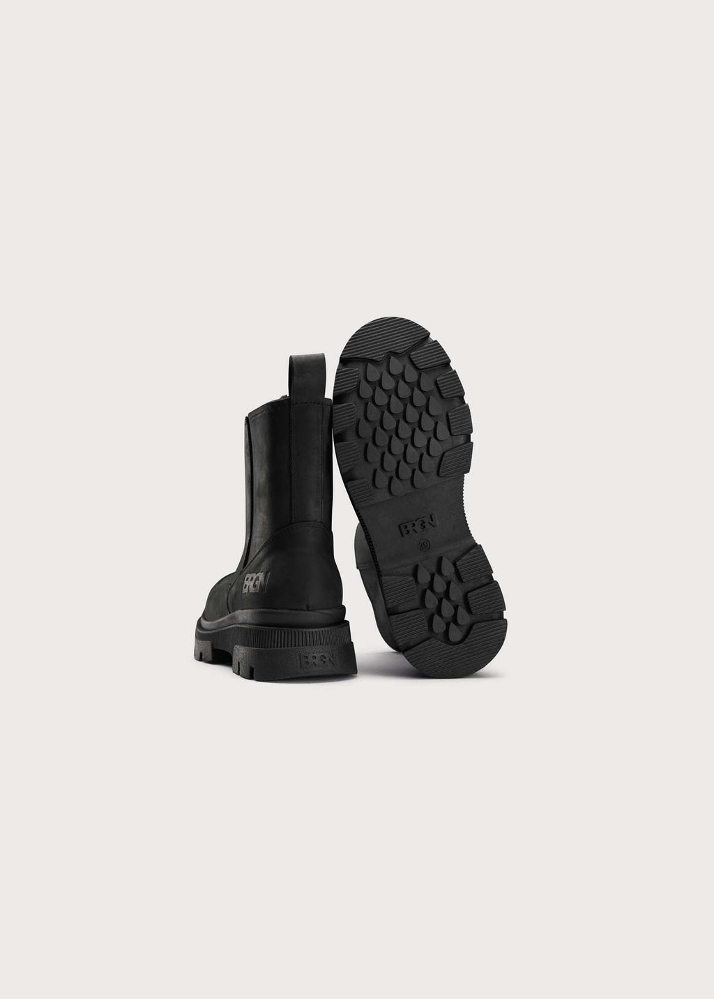Pile Slip-in Boots New Black