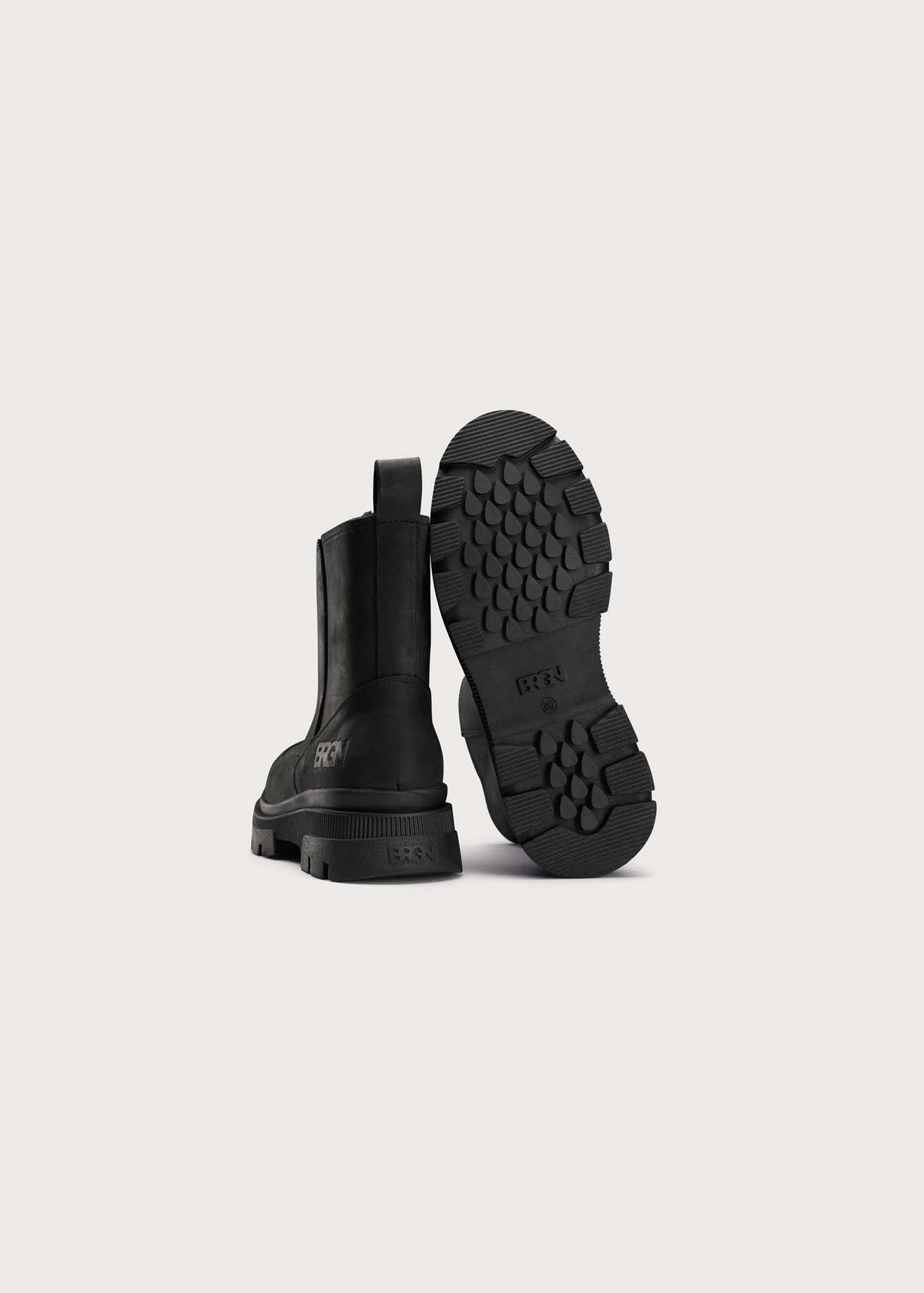 Pile Slip-in Boots New Black