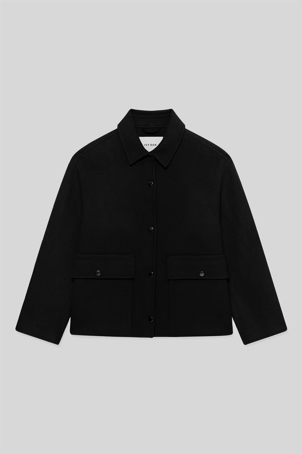 Jocasta Wool Blend Jacket Black