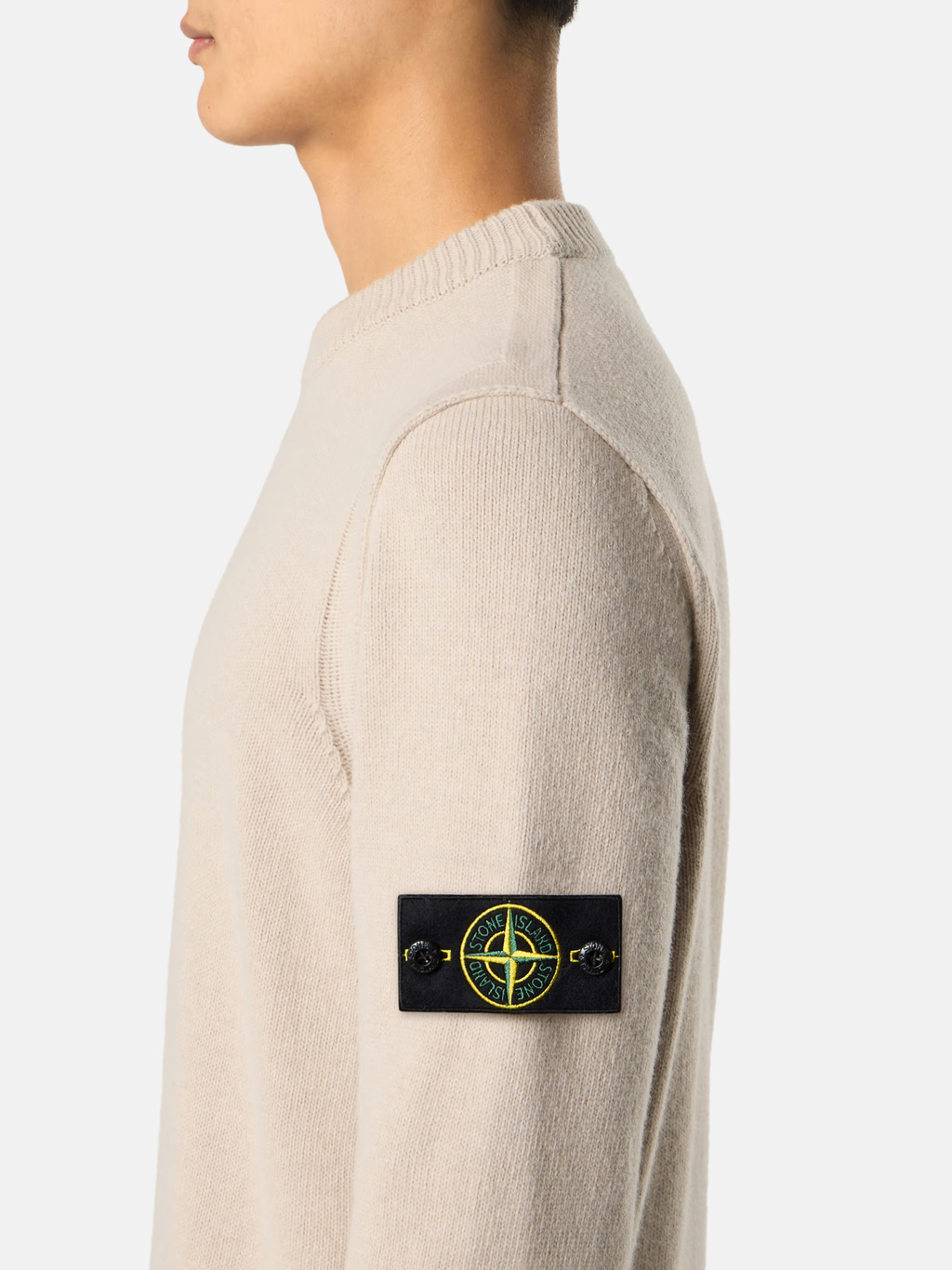 KNITTED LAMBSWOOL SWEATER DESERT