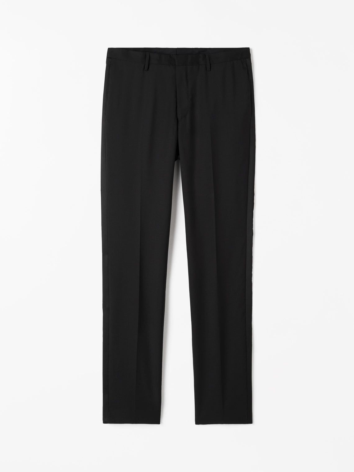 Thulin Wool Tux Trousers Black