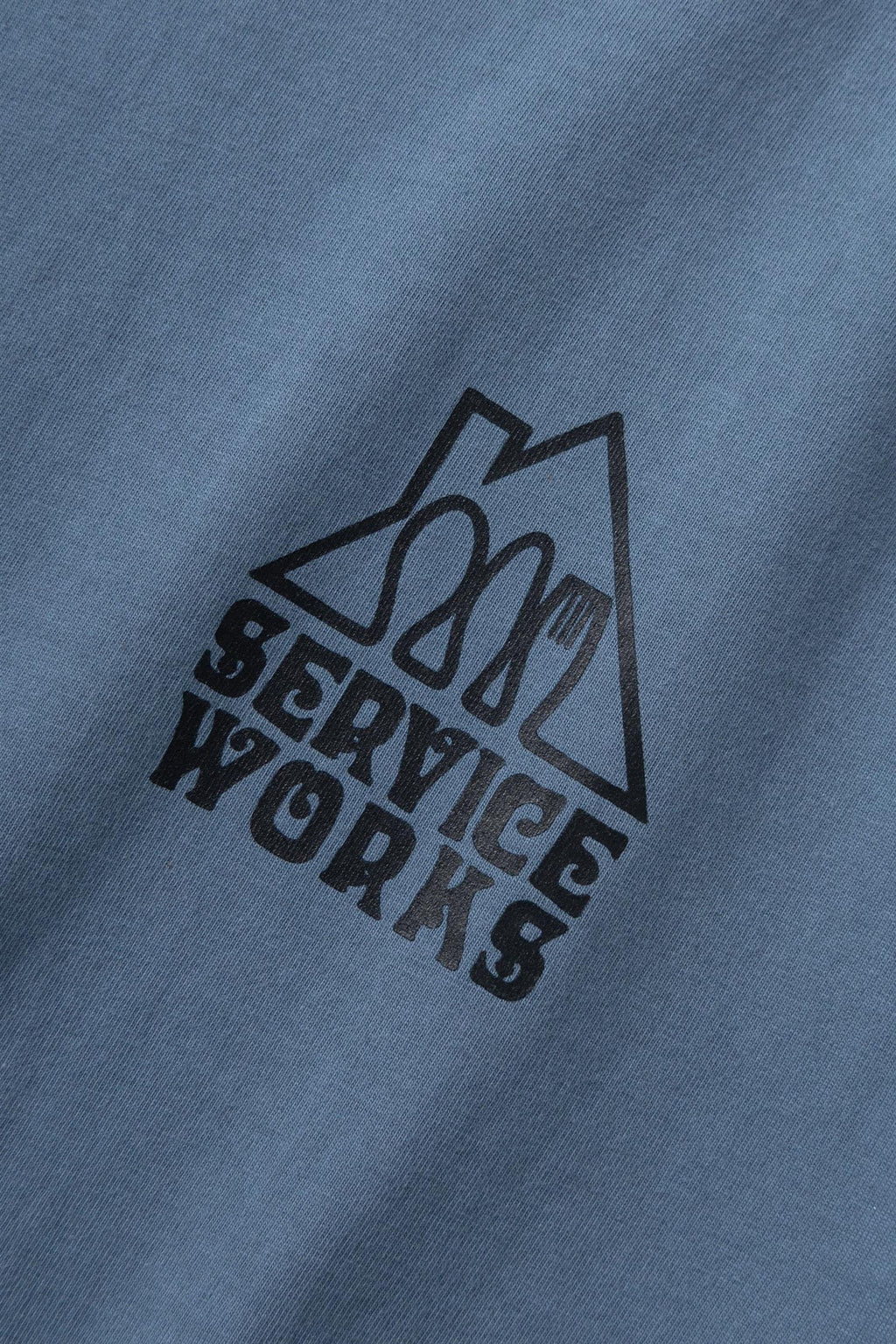 Home Comforts Chest Print T-shirt Slate