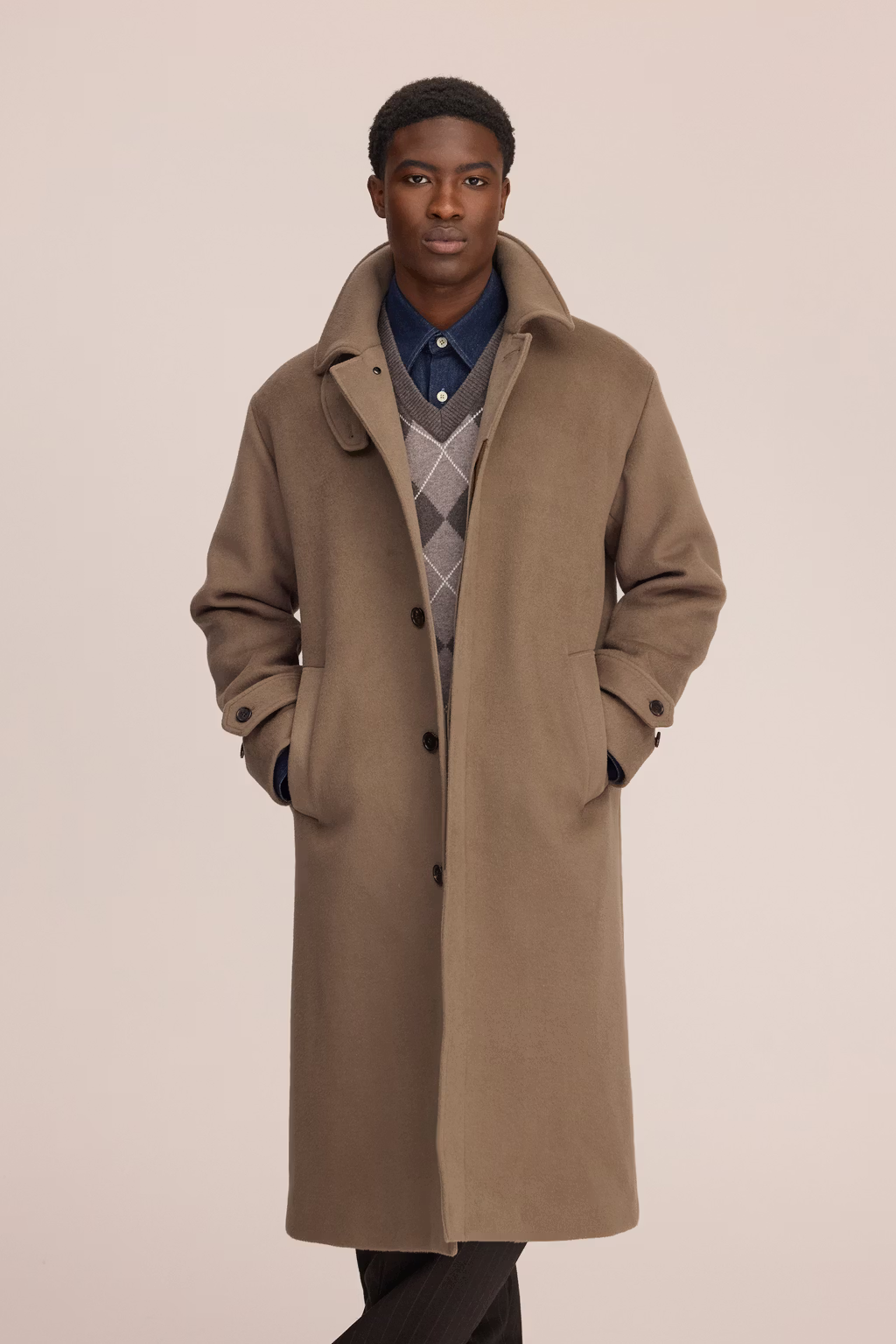Gibson Wool Blend Coat Desert Clay