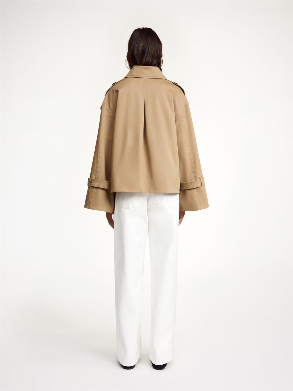 ALISANDRA SHORT TRENCH JACKET Fosil