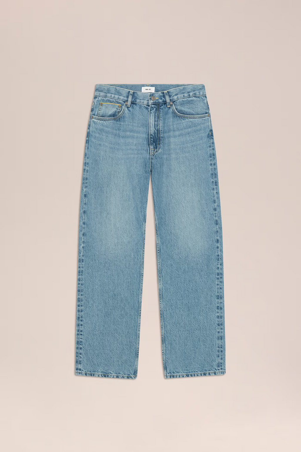Otis Straight leg relaxed fit Selvedge Jeans 10031 Light Blue