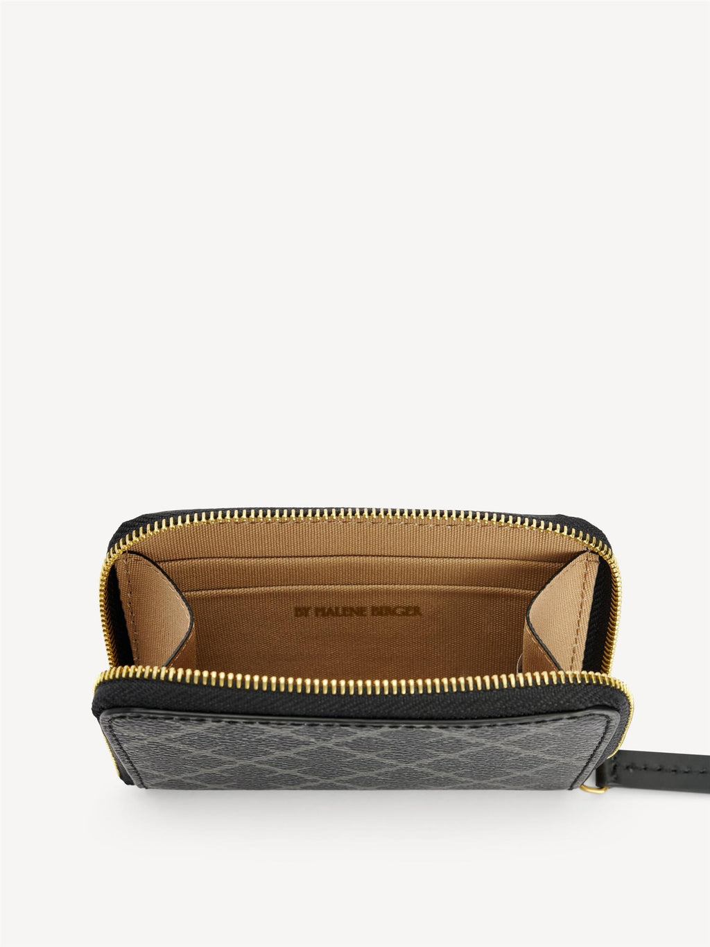 ELIA PRINTED COIN PURSE WALLET CHARCOAL