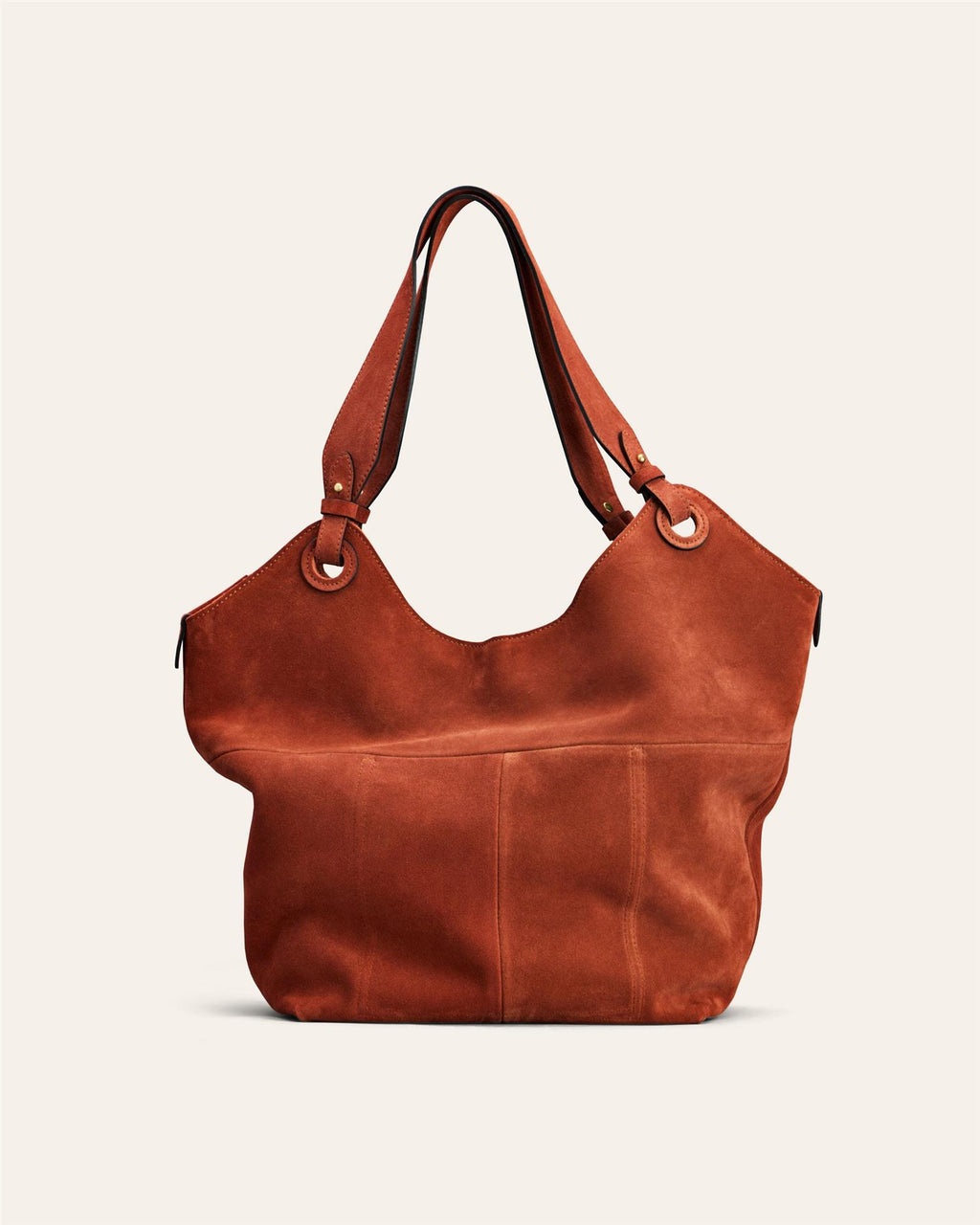 SOHO Suede Shoulder Bag Rusty
