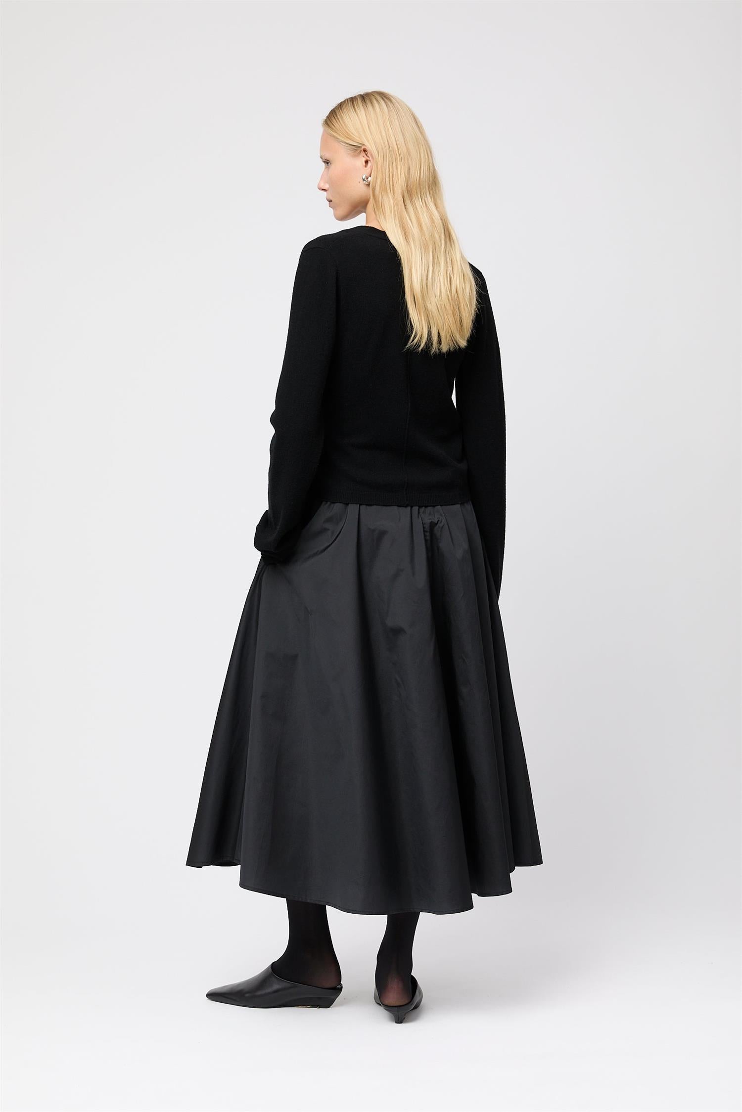 Ballet Wrap Cardigan Black