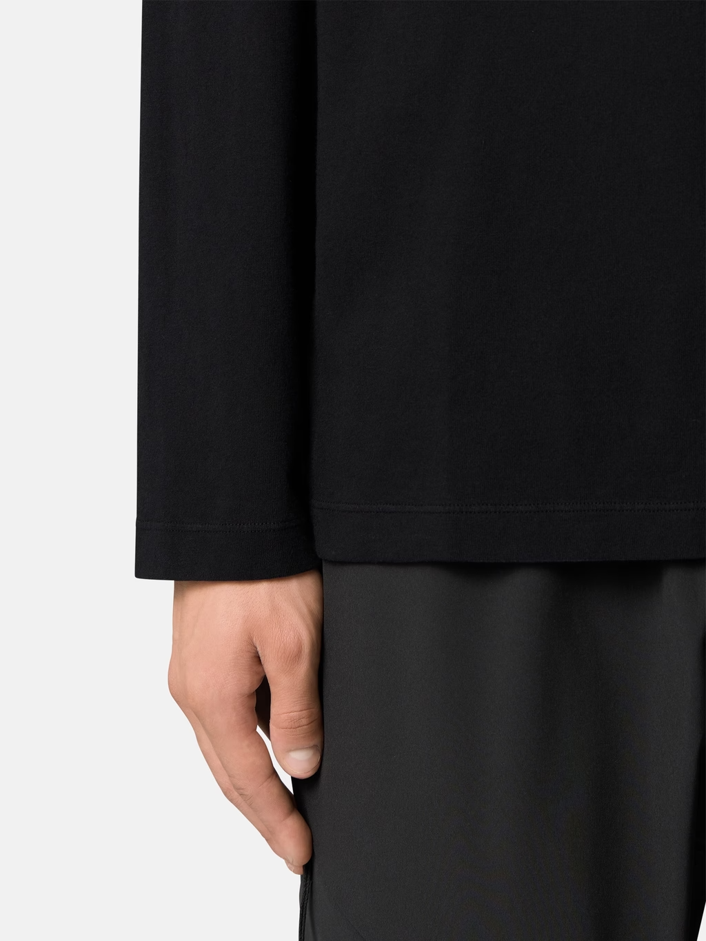 Organic Cotton Longsleeve BLACK