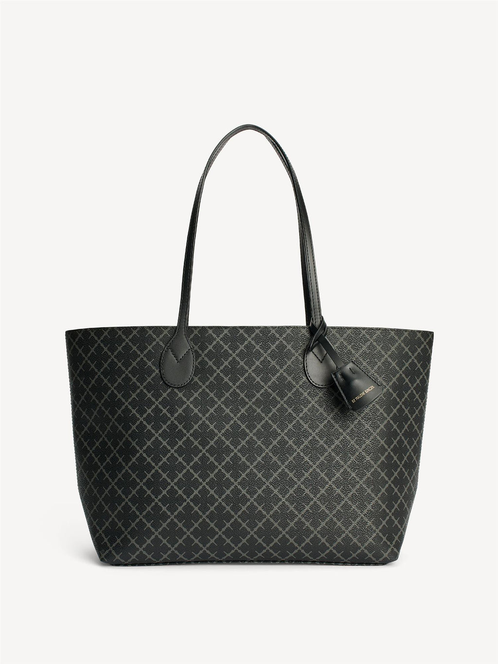 Abigail printed tote bag Charcoal