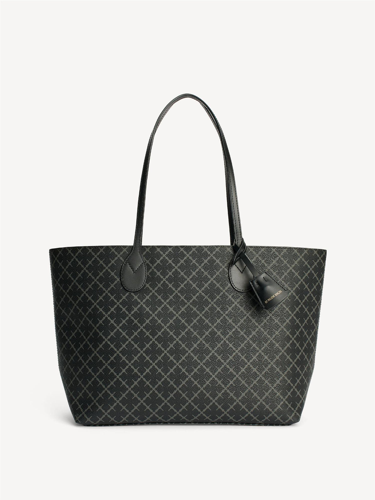 Abigail printed tote bag Charcoal