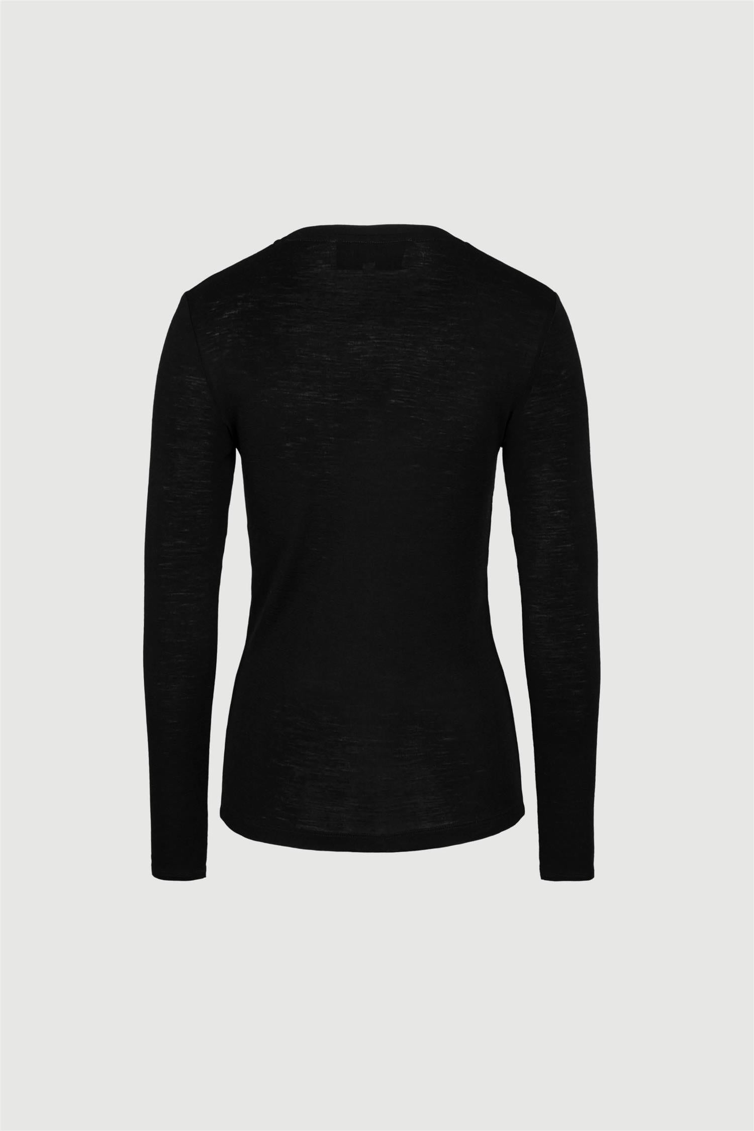 Saltstein Merino Wool Sweater Black