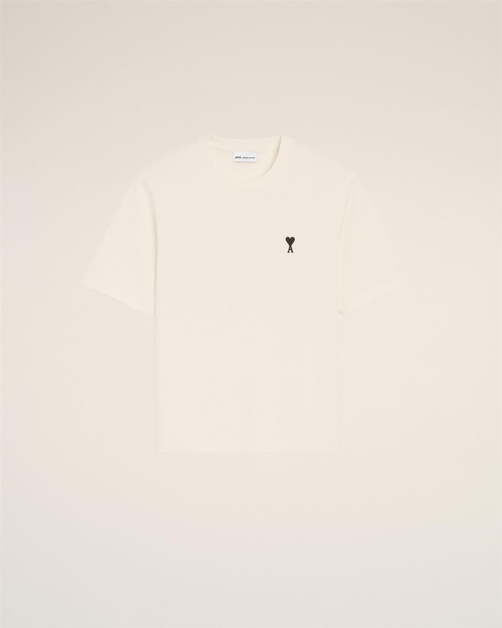 PLACE DES VICTOIRES Back PRINT T-SHIRT WHITE CREAM