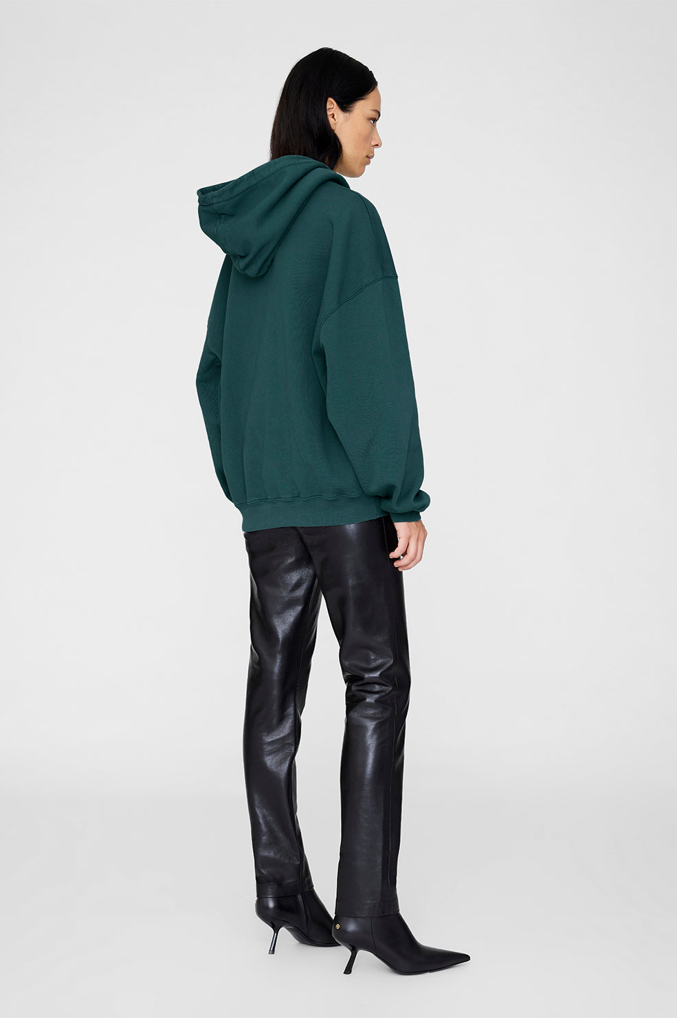 HARVEY PARIS HOODIE DARK TEAL