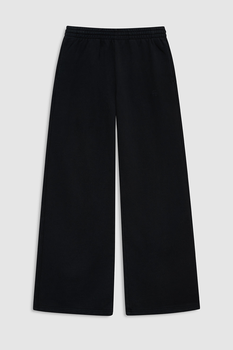 KACEY MONOGRAM SWEATPANT VINTAGE BLACK