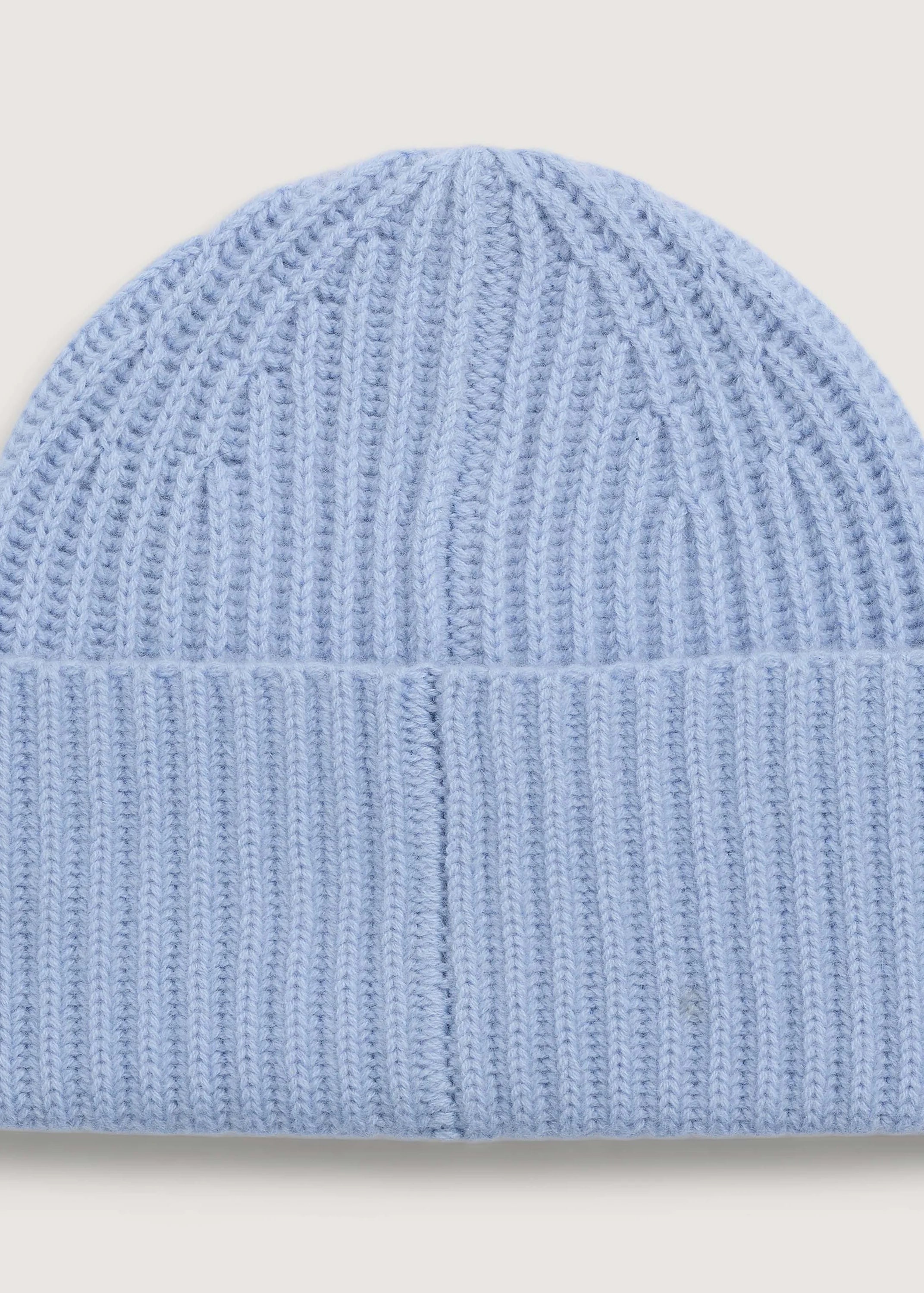 Alba Cashmere Beanie Light Blue
