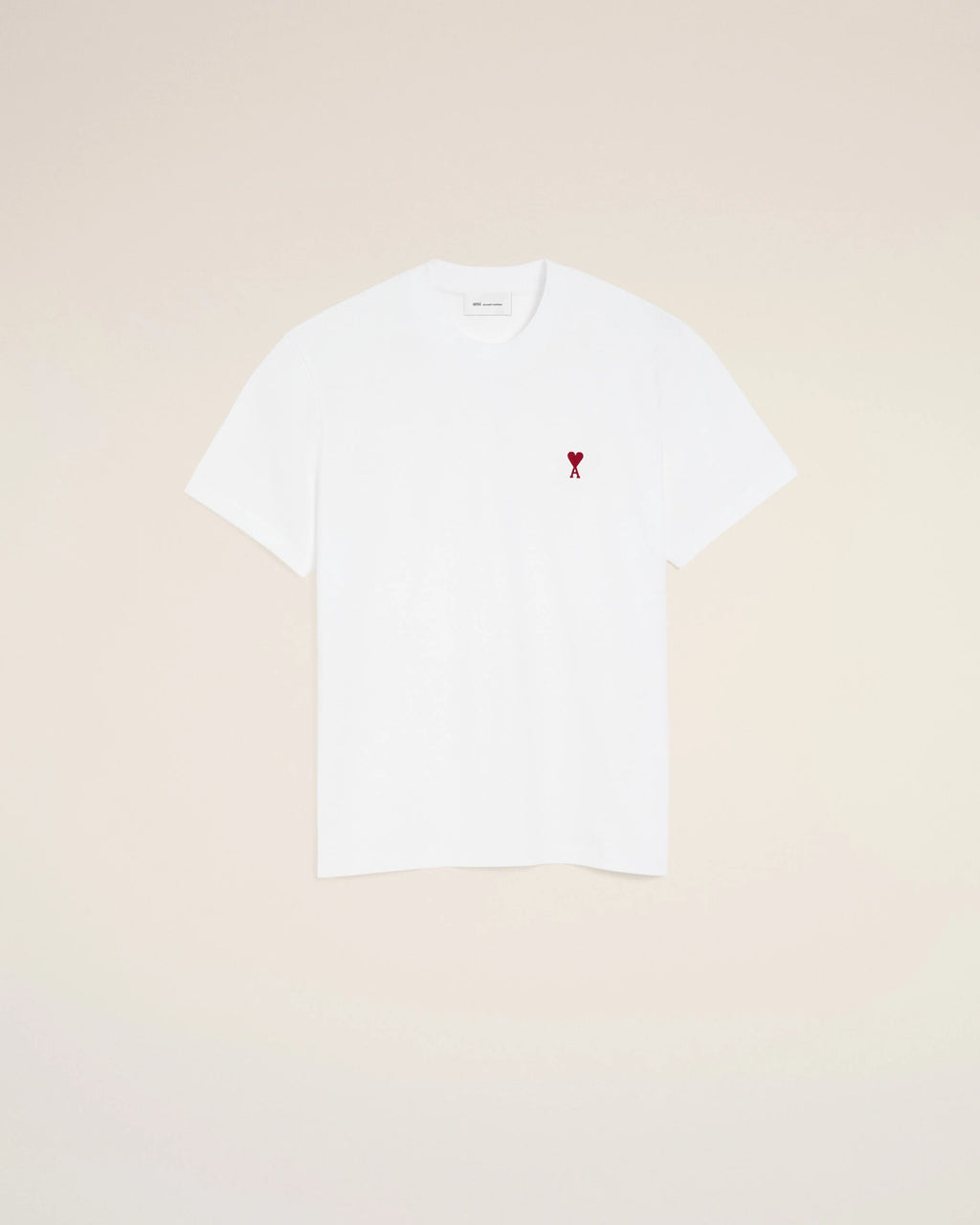 AMI DE COEUR COTTON T-SHIRT WHITE/RED