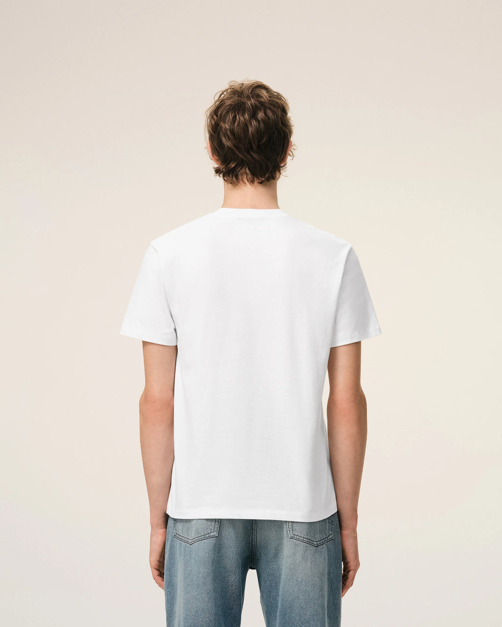 AMI DE COEUR COTTON T-SHIRT WHITE/RED