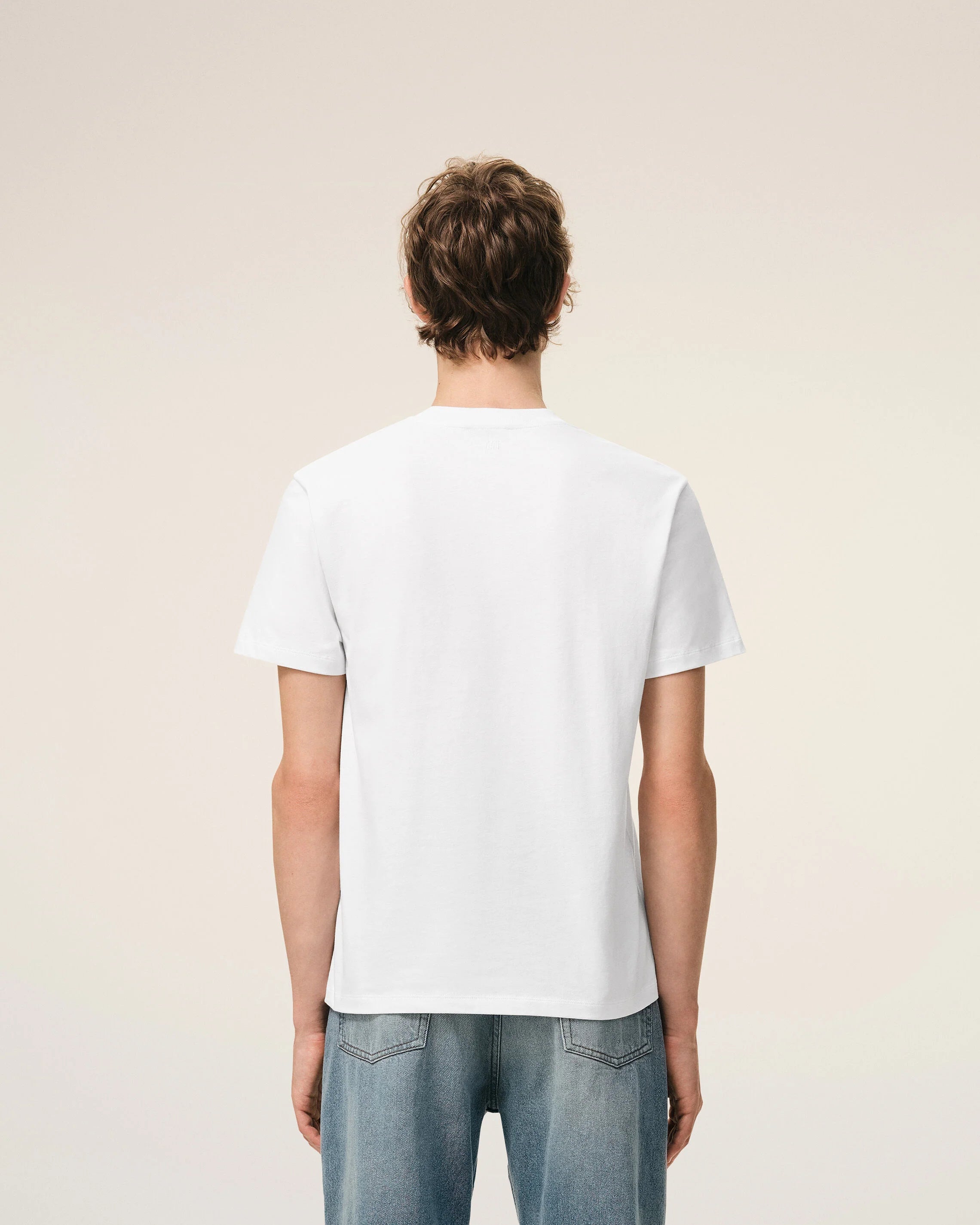 AMI DE COEUR COTTON T-SHIRT WHITE/RED