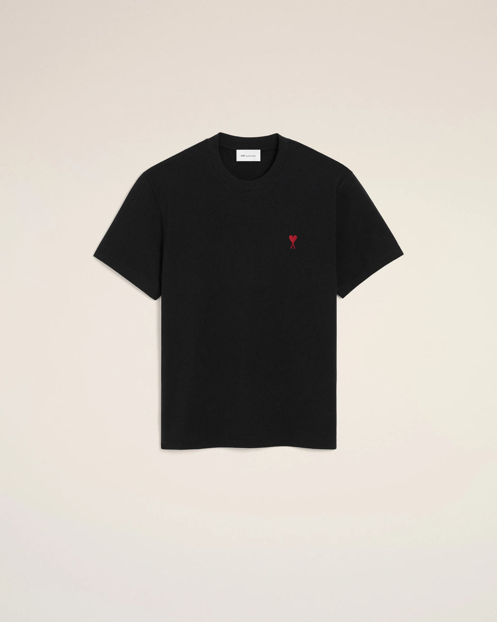 AMI DE COEUR COTTON T-SHIRT BLACK/RED