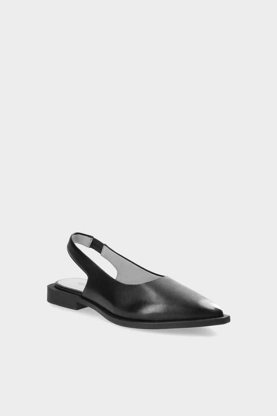 CPH416 Leather Ballerina Flats Black